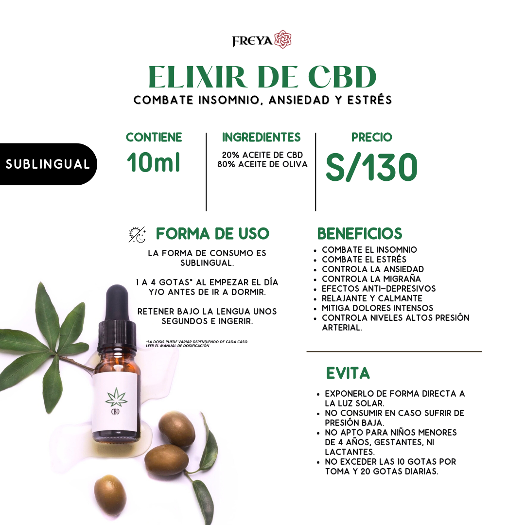 ELIXIR DE CBD